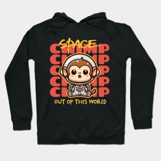 Space monkey Astronaut chimp Hoodie